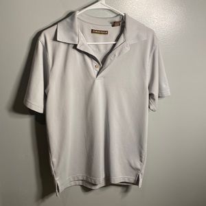 Men’s Cubavera Dove Gray Polo Shirt
